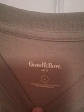 Goodfellow & Co Green Crewneck Pocket Tee Xl